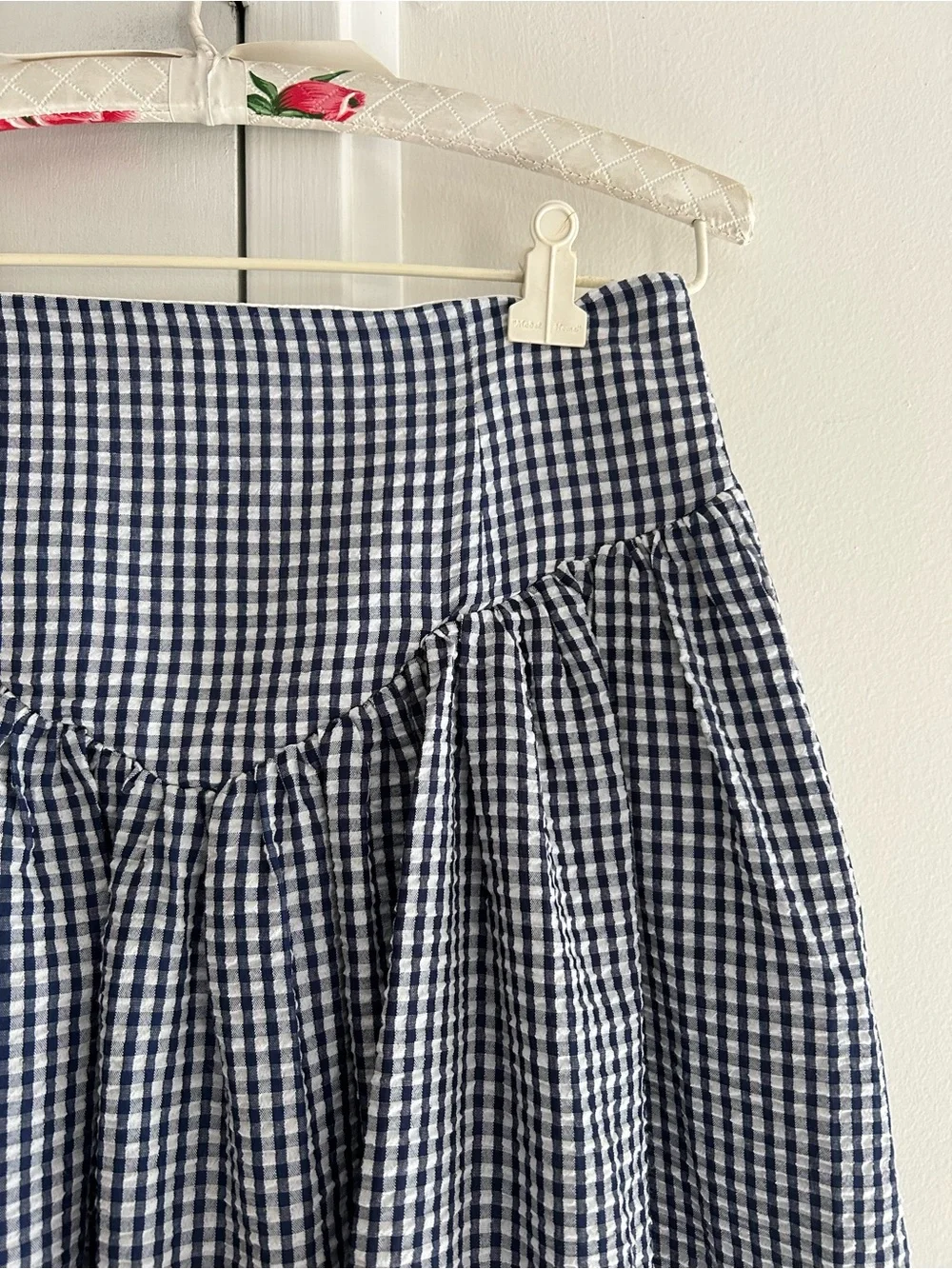 Hutch Drop Waist Gingham Skirt - Picture 2 of 4